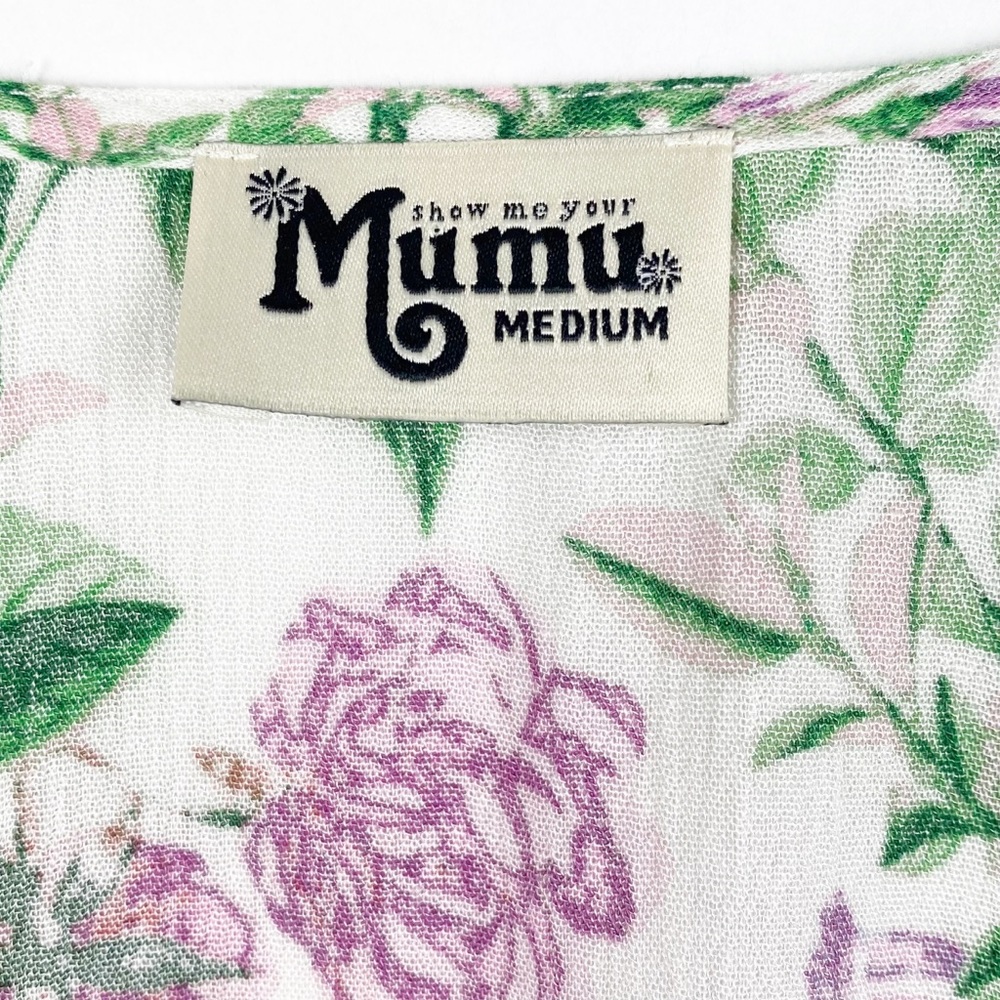 Show Me Your Mumu Peta Poppies and Cream Tunic Top - Picture 6 of 7